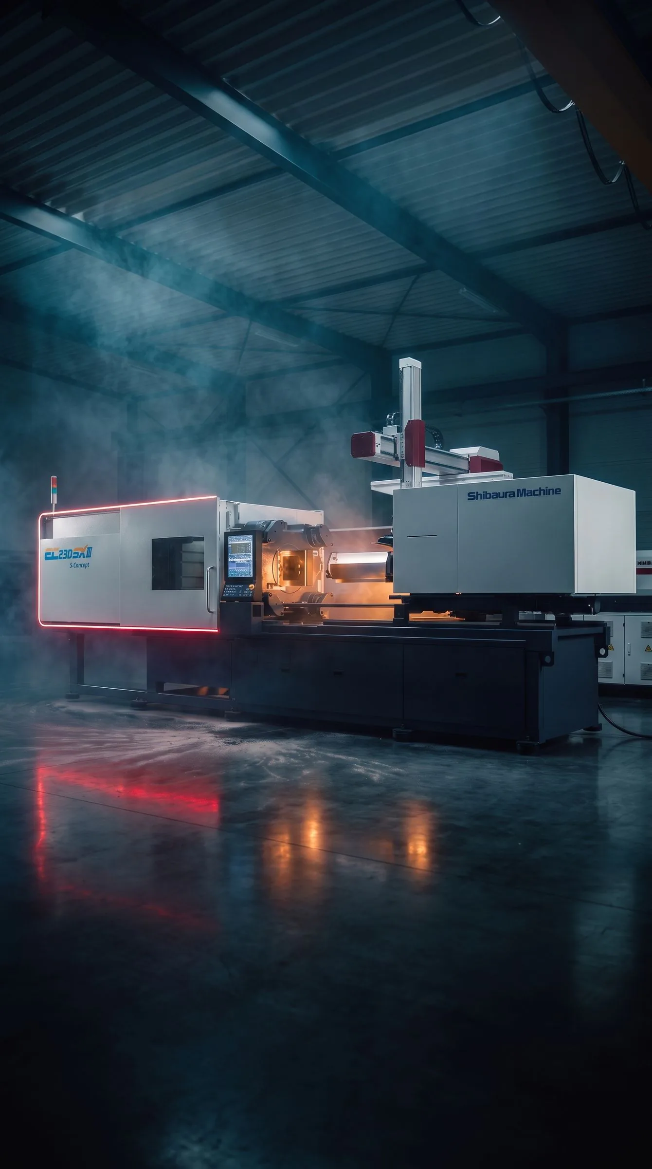 Pressa a iniezione Shibaura EC230SX III — Tecniengines